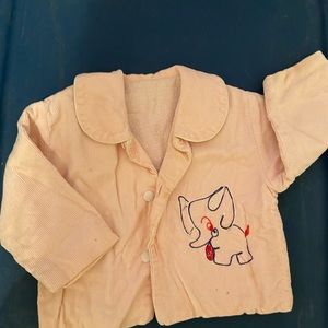 Vintage baby girl coat